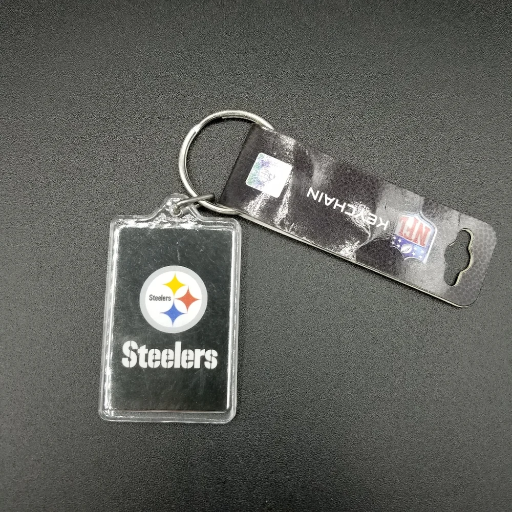 Pittsburgh Steelers Small Keychain NFL Fan Gear Souvenir Steel Curtain New